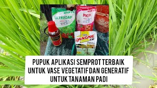 REKOMENDASI PUPUK APLIKASI SPRAY UNTUK VASE VEGETATIF DAN GENERATIF