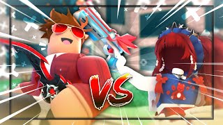 1v1 with @realauiciq in Murder Mystery 2! (YouTubers 1v1)