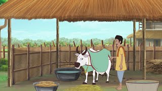 दूधवाला और जादुई गाय | Moral Stories | Magical Cow हिंदी कहानी Panchatantra Tales Hindi Fairy Tales