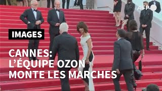 Cannes: l'équipe du dernier film d'Ozon, avec Sophie Marceau, sur le tapis rouge | AFP Images