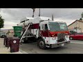 Burrtec Peterbilt 320 Amrep Elliptical ASL Garbage Trucks