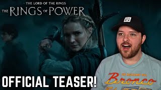 The Lord of The Rings: The Rings of Power - Official Teaser Trailer Reaction!