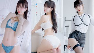 (4K AI세로룩북)  좋은것만 엄선한 모델 결 룩북 액기스 하이라이트 모음집 💋underwear Lookbook 코스튬 란제리 직캠 언더웨어 Ai룩북