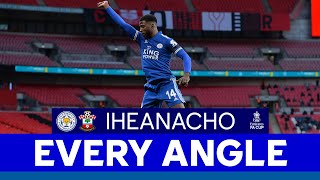 EVERY ANGLE | Kelechi Iheanacho vs. Southampton | 2020/21