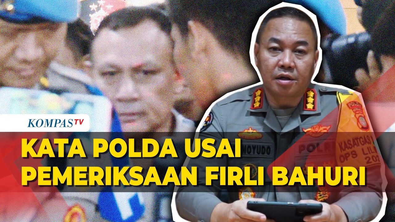 [FULL] Keterangan Polda Metro Usai Pemeriksaan Firli Bahuri, Belum ...