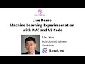 Demo: Machine Learning Experimentation with DVC and VS Code