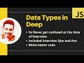 JavaScript Data Types Tutorial in Hindi | Includes interview Ques