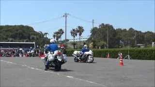 白バイ隊員によるデモ走行３  Hyogo Police Motorcycle Corps Demonstration Run 3