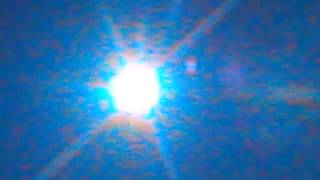 WEIRD COLOUR FLASHING SUN SWANSEA-WALES- CAM GLITCH ?