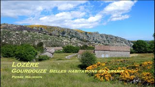 Lozère les  Paysages magnifiques, Genets, Granit, authentique du hameau de  Gourdouze en  Cevennes