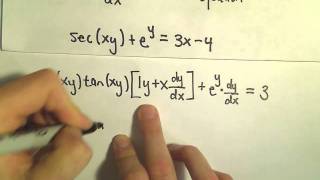 Implicit Differentiation - More Examples
