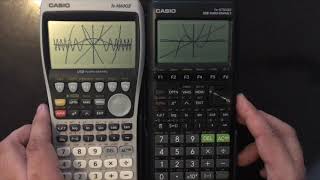 Casio fx-9860GII vs fx-9750GIII Prueba de Velocidad