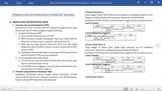 Vidio Akuntansi Pendapatan SKPD