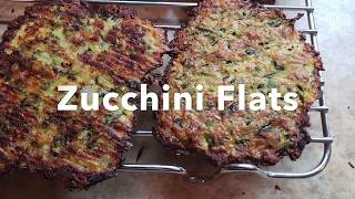 Zucchini Flats - Keto only about 40 calories