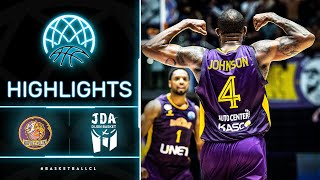 Hapoel U-net Holon v JDA Dijon - Highlights | Basketball Champions League 2021-22