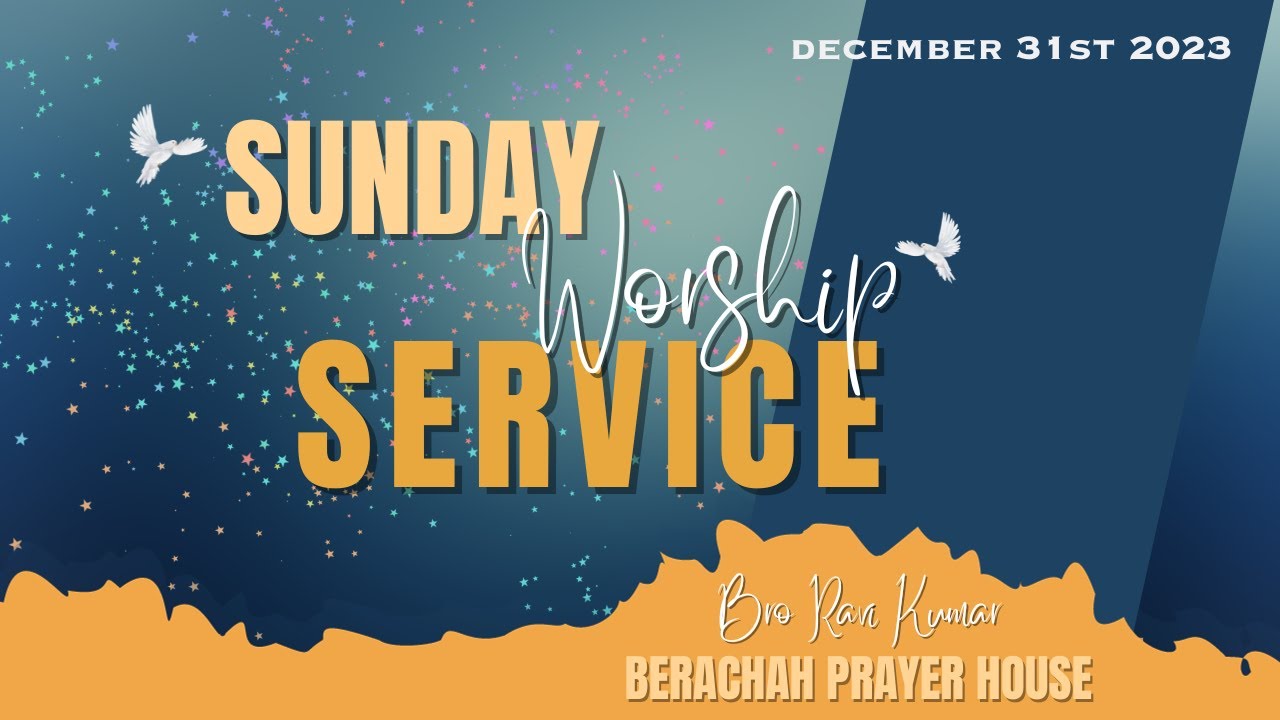 Sunday Worship Service | 04-02-2024| Berachah Prayer House ...