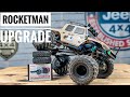 MONSTER Gladiator on 3S - INSANE SPEED - Furitek ROCKETMAN Brushless Combo in the SCX24 Gladiator!!