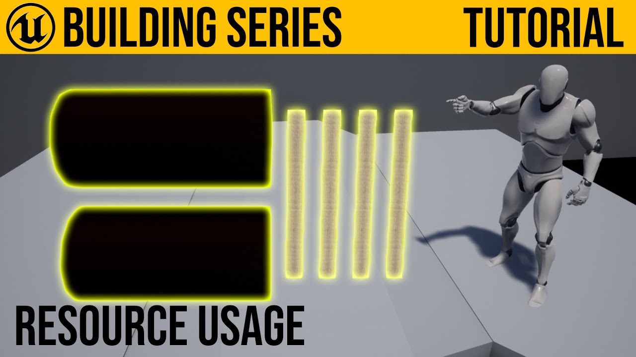 UE4 Base Building / Resource Usage - YouTube