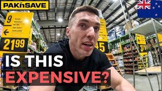 IS SHOPPING IN NEW ZEALAND EXPENSIVE? Supermarket Grocery Tour At PAK'nSAVE 2023, New Zealand 🇳🇿