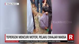 Tepergok Mencuri Motor Pelaku Dihajar Massa | REDAKSI MALAM (07/09/21)