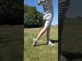 blasting apples with golf clubs