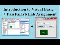 1st Visual Basic Lab - Pass/Fail