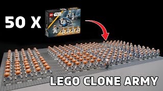 I spent 1000$ building a LEGO CLONE ARMY!