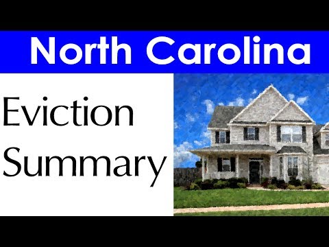 North Carolina Eviction Laws for Landlords and Tenants North Carolina Eviction Laws for Landlords and Tenants
