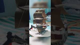 DIY Makeing Pirate Ship using Cardboard