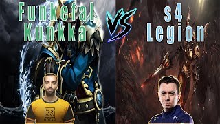 Funkefal Kunkka Gameplay Vs EG.S4 Legion Commander. Washed Up Rank 1