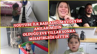 GELİN GELDİĞİM EVE MİSAFİRLİĞE GİTTİM🥹YILLAR SONRA ESKİ EVİMİZDEYİZ