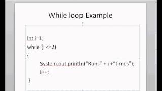 Exercise 1 Week 3 - Java Tutorial Multiple Strings While Loop