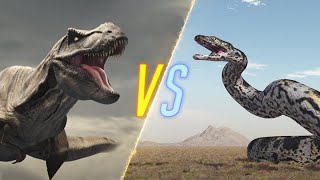 Titanoboa VS T-Rex