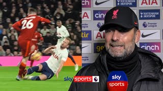 Klopp gives his honest thoughts on Kane's tackle, COVID cancellations and Robertson's red card