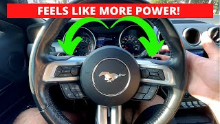 Paddle Shifters Tutorial: How to Use Paddle Shifters in Mustang Ecoboost | EASY & FUN!