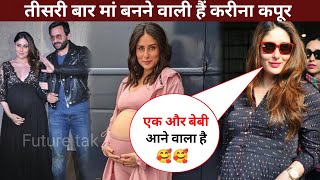 Good news : 3rd Time Pregnant Kareena Kapoor Massive Baby Bump