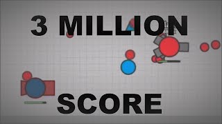 Diep.io : 3 MILLION SCORE (FFA) Hybrid World Record