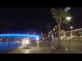 dilmunia island canalview night walk bahrain 4k