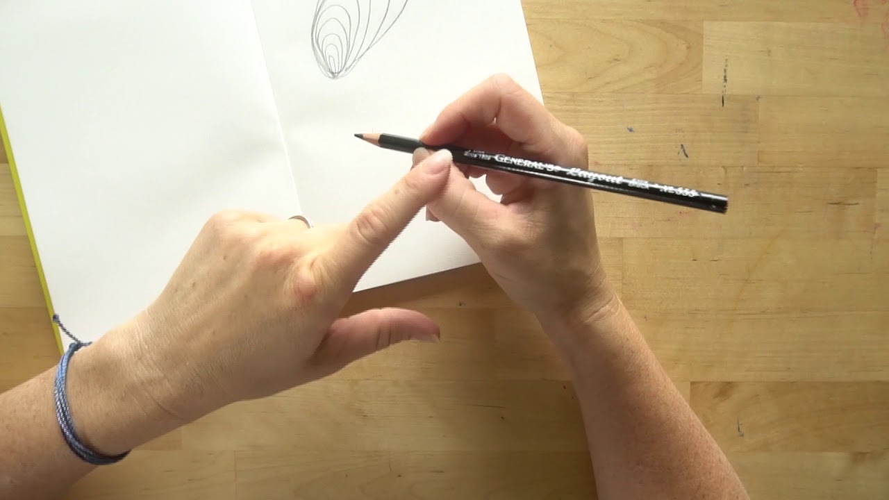 How To Hold Your Pencil For Drawing And Writing - YouTube