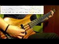 the beatles hey bulldog bass cover play along tabs in video