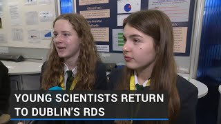 Young scientists return to Dublin for RDS exhibition