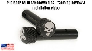 Punisher AR-15 Takedown Pins