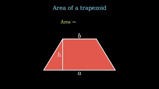 Trapezoid Area - simple visual proof