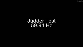 Judder Test 59.94 Hz