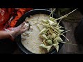 KETUPAT PALAS | How it's made - Ketupat palas