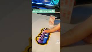 tutorial, of graffiti sticker hope u like it