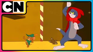 Tom and Jerry 😺🐭| The Tiny Officer with Big Bark! 🐶| Cartoon for Kids | Compilation |@cnindia