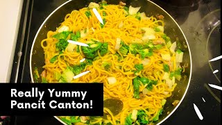 Eat| Pancit Canton simple recipe [pancit canton with sardines]
