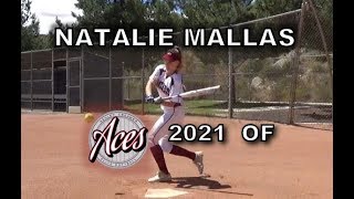 2021 Natalie Mallas Outfield Slapper Skills Video