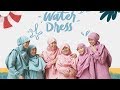 NEW COLOR WATER DRESS KIDS & DEWASA BY HIJAB ALILA